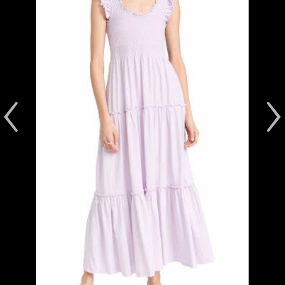 Lavender Sleeveless Maxi Dress